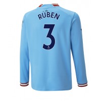 Manchester City Ruben Dias #3 Fußballbekleidung Heimtrikot 2022-23 Langarm